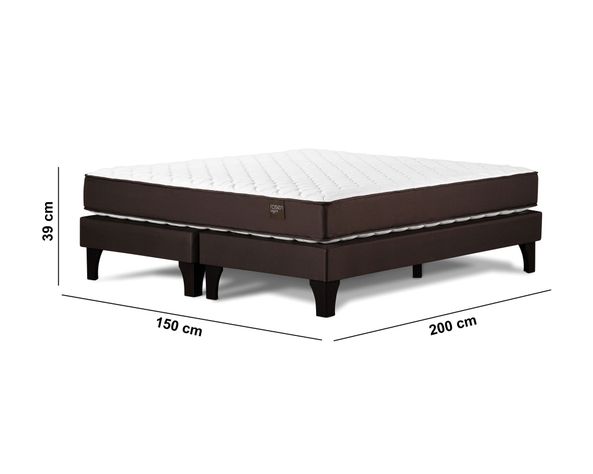 Cama europea 2 plazas Ergo T Rosen-4