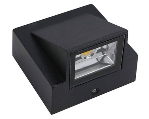 Aplique LED 1L luz cálida negro Pro-Lighting-0