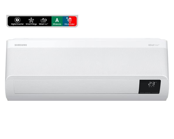 Aire Acondicionado Split Inverter 12000 BTU WIFI WINDFREE Samsung AR12BSEAMWK/ZS-0