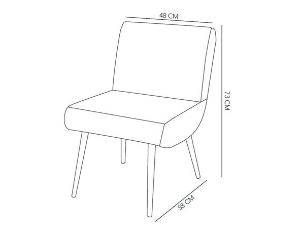 Sitial Salomón beige 73x48x58 cm-3