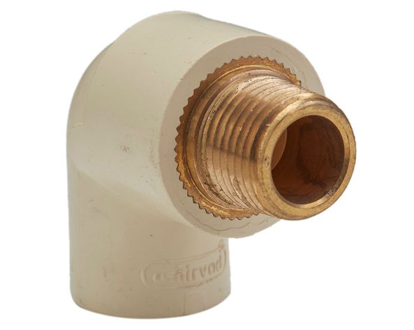 Codo 90° CPVC 1/2'' SO -HE con derivación Vinilit-0