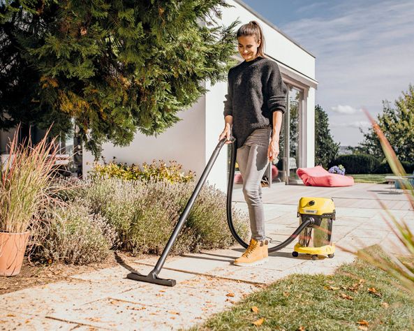 Aspiradora 1000W WD3 S amarillo Karcher-5