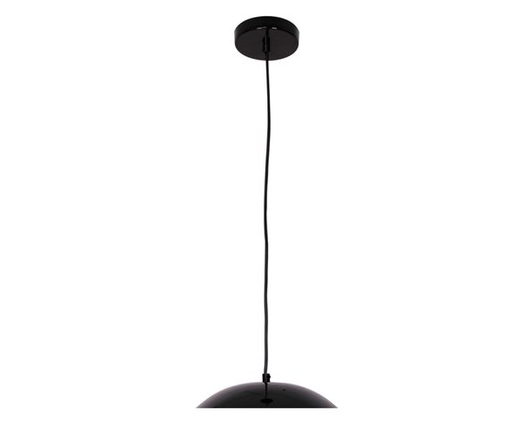 Lámpara colgar 1L E27 Liam negro-1