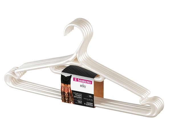 Colgador PR118 52 perla 5 unidades-0