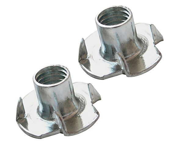 Tuerca anclaje mueble 1/4x8.7 mm 2 unidades-0