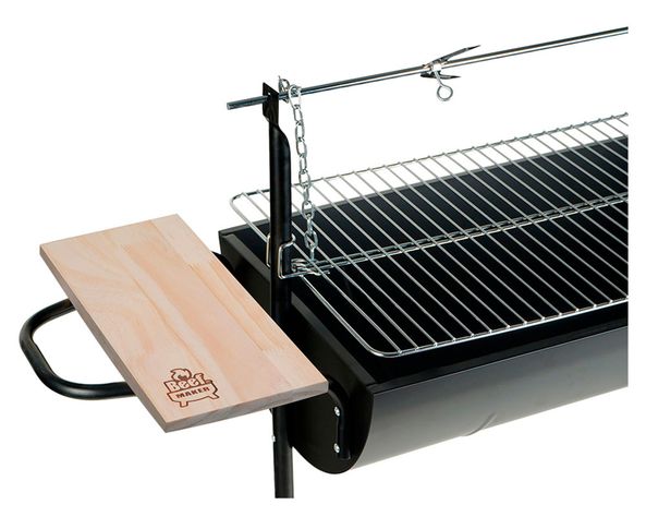 Parrilla a carbón medio tambor BM300-9