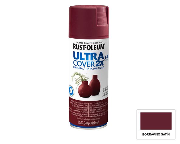 Spray multiusos borravino satin Ultra Cover 2X-0