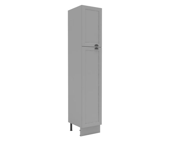 Despensa 2 puertas Premier gris-1
