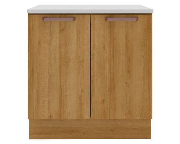Mueble base cocina 80 cm 2 puertas Minerva-0