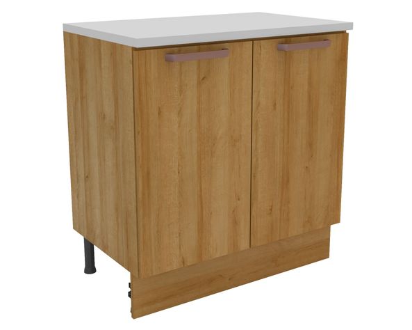 Mueble base cocina 80 cm 2 puertas Minerva-1