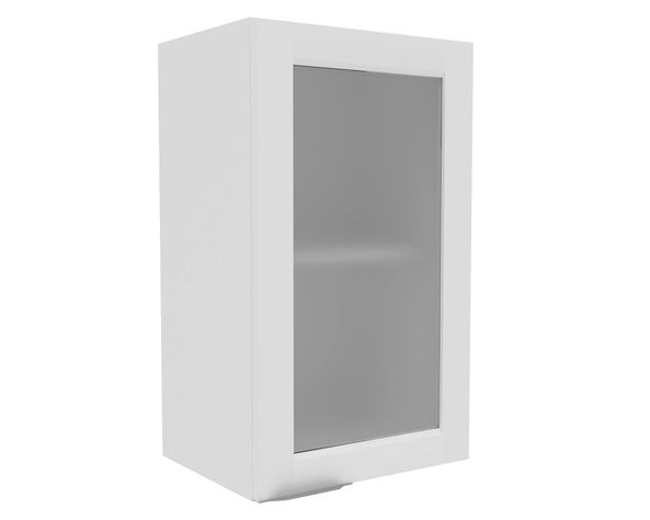 Mueble cocina mural 40 cm 1 puerta Milano blanco-1