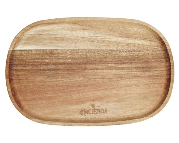 Plato piqueo 30x19.5 cm acacia-0