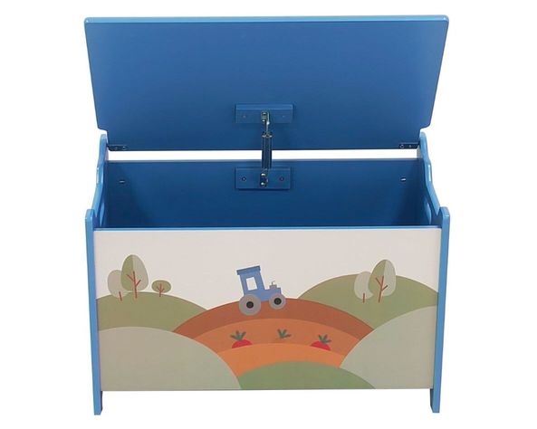 Baúl infantil Farmer trucks 39x60x36 cm-3
