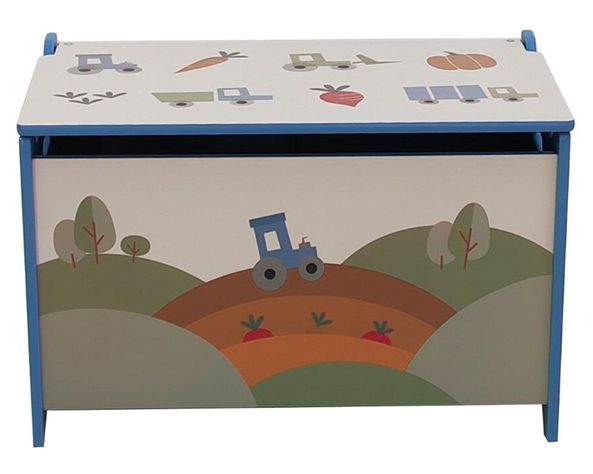 Baúl infantil Farmer trucks 39x60x36 cm-0