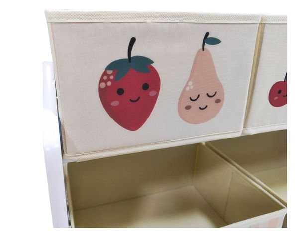 Mueble infantil canastos Farmer fruits 60x63x30 cm-2