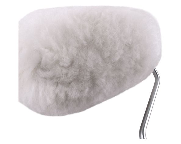 Rodillo 18 cm Chiporro pelo largo natural blanco-2