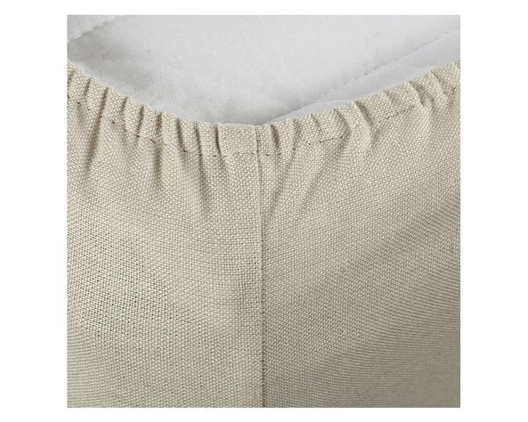 Faldón Box Spring Melange ecru King-1