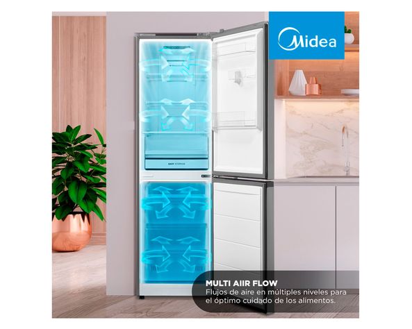 Refrigerador Bottom Freezer no frost 259 litros silver-4