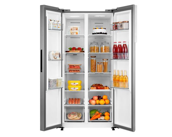 Refrigerador Side by Side no frost 442 litros silver-2