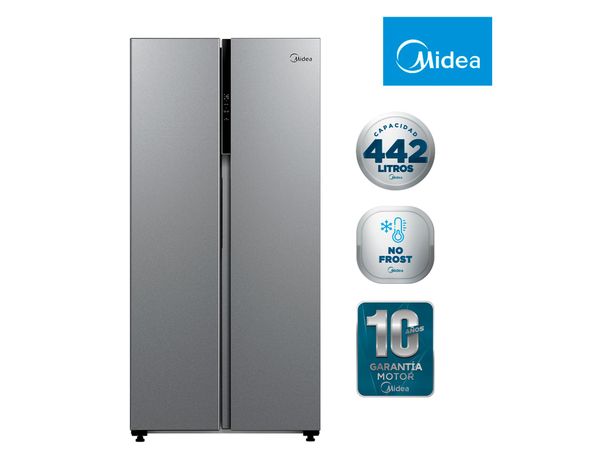 Refrigerador Side by Side no frost 442 litros silver-1