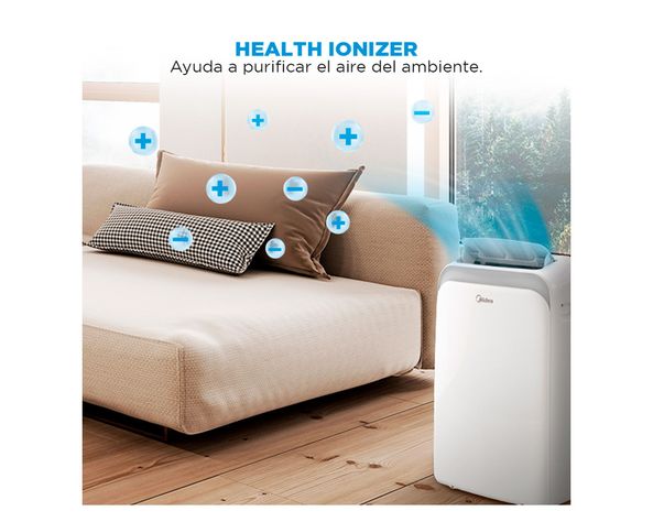 Aire acondicionado portátil MPPD-12KHRN1W 12000 BTU frío/calor Wifi-3