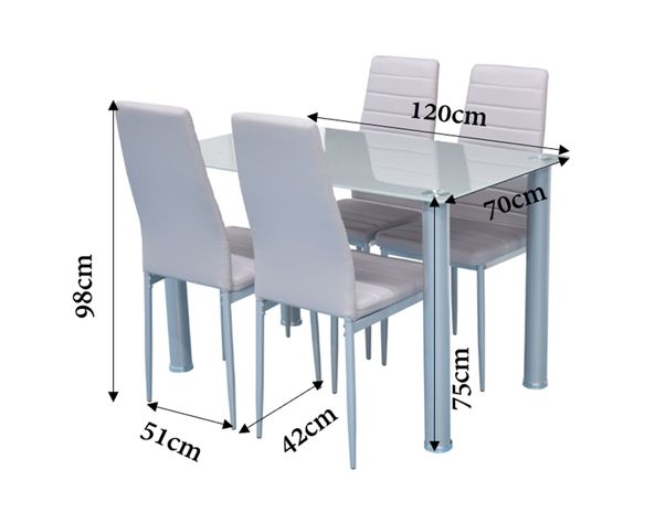 Comedor 4 sillas Bruna-6