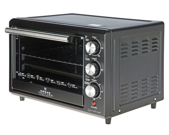 Horno eléctrico UT-BACKOFEN PRO-B negro 25 litros-2