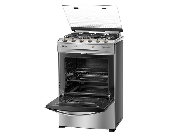 Cocina MCG-4QPI24NS 4 quemadores Midea-4