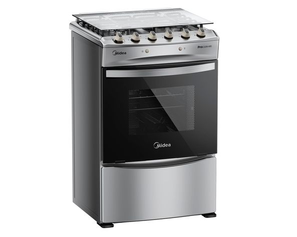 Cocina MCG-4QPI24NS 4 quemadores Midea-1