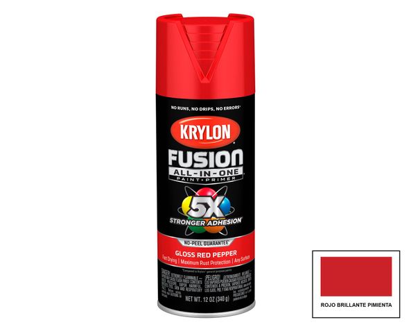 Spray Krylon Fusion 5X Gloss Red Pepper 340 g-0