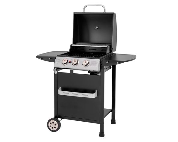 Parrilla gas Boston Pro 109 cm 3 quemadores-2