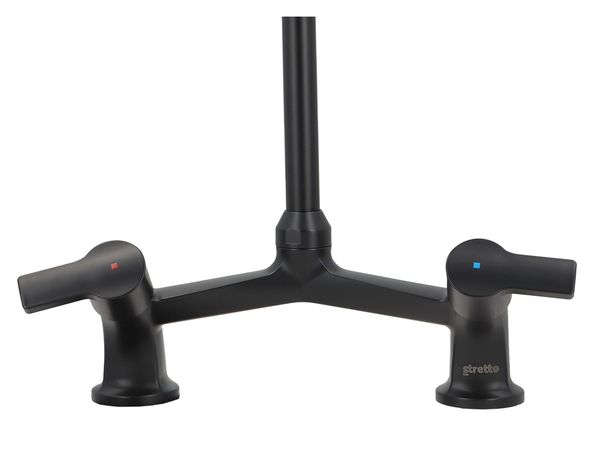 Monomando lavaplatos Bogen negro mate-2