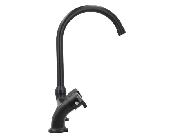 Monomando lavaplatos Bogen negro mate-1