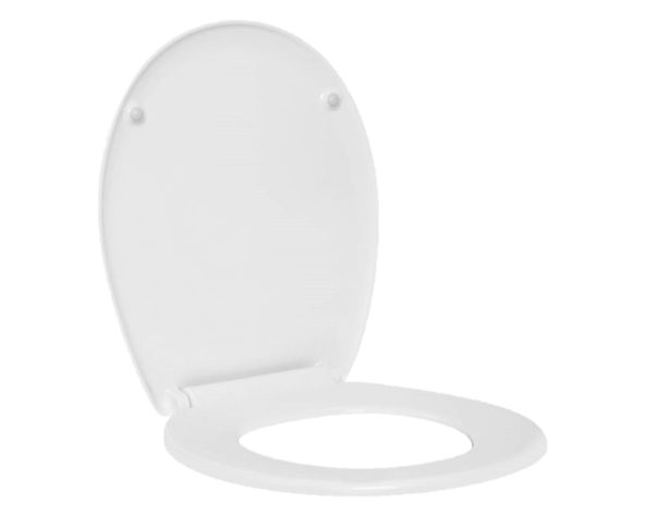 Asiento WC redondo 9150AR cierre normal urea coralink antibacterial-1