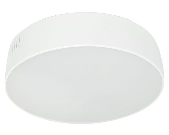 Panel Led redondo 12W 11.5 cm luz fría Ultra liviano blanco-0