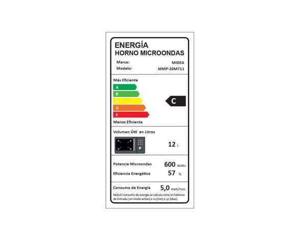 Microonda MMP-20M711 negro 20 lt-6