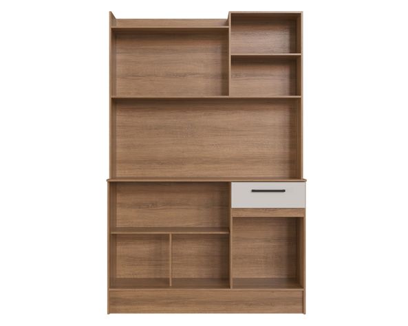 Kit Cocina 6 puertas 1 cajón miel/off white-1