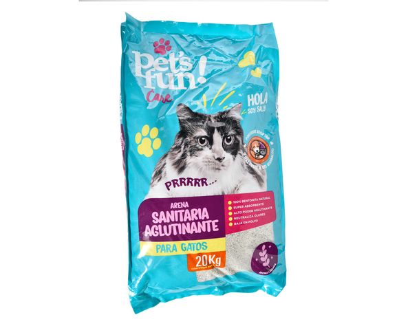 Arena sanitaria aroma lavanda 20 kg-1