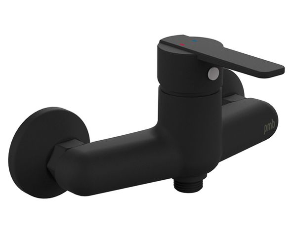 Monomando ducha Dallas negro mate-1