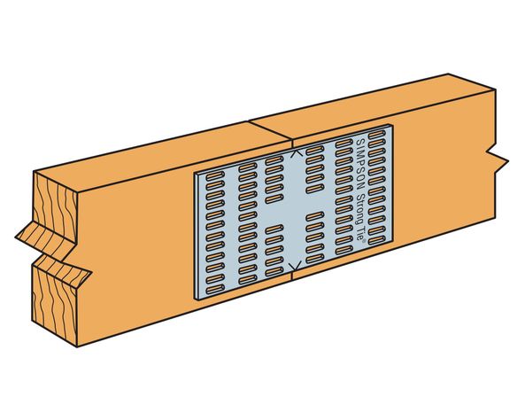 Plato dentado 3x6'' Simpson Strong-Tie.-1
