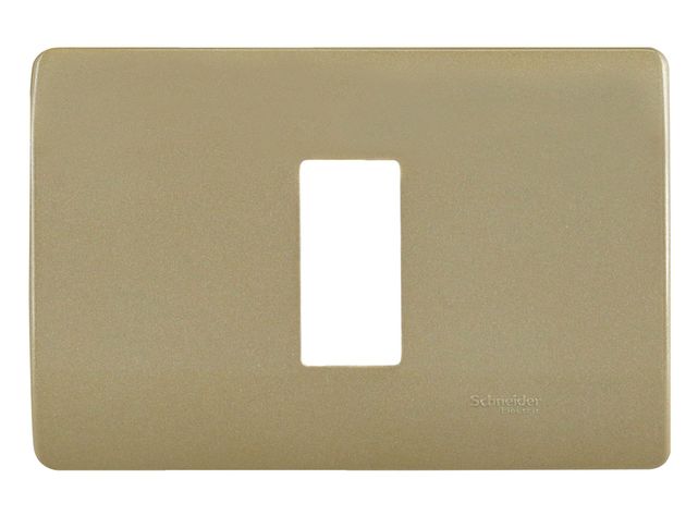 Tapa simple Génesis dorado Schneider-0