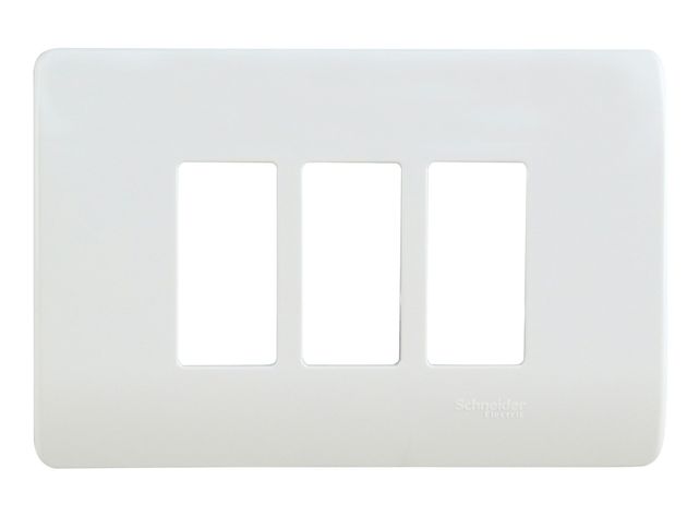 Tapa triple Génesis blanco Schneider-0