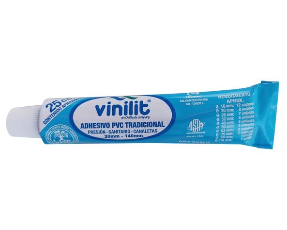 Adhesivo pvc en pomo 25 cc Vinilit-1