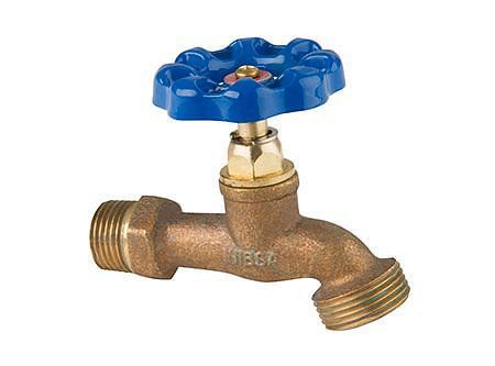 Llave de jardín recta he 1/2'' x 3/4'' Nibsa-0