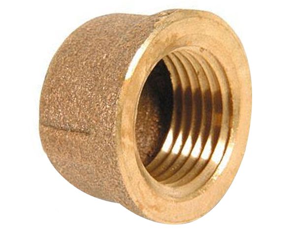 Tapa gorro bronce HI 3/4'' Nibsa-0