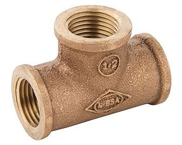 Tee de bronce 1/2 hi hi hi Nibsa-0