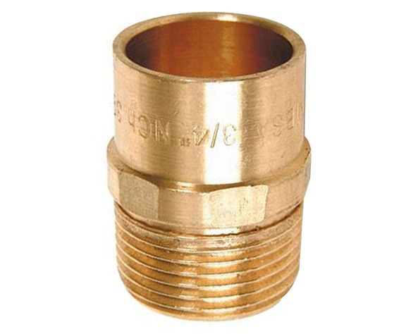 Terminal de bronce 1'' so he Nibsa-0