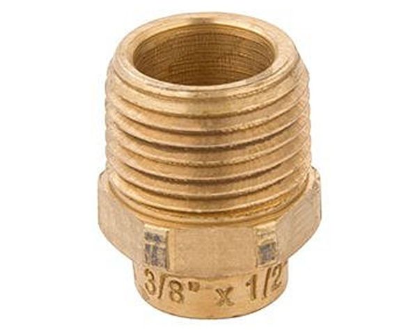Terminal de bronce 3/8 x 1/2'' so he Nibsa-0