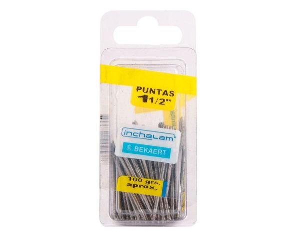 Clavo punta corriente 1 1/2'' 100 gr Inchalam-1