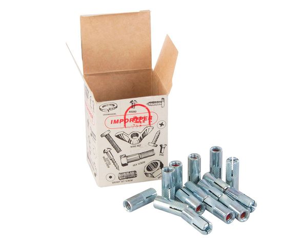 Taco 1/4'' anclaje x50 unidades Imporper-1